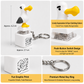 🐦 😂Seagull "MINE!" Sound Button Keychain – Real Sound & LED Light Fun Gift