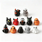🎃🦆Halloween Mini Devil Chost Skull Ducks