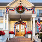 20 FT Patriotic Decorations Bunting Flags– 250th Anniversary Red White Blue Bunting