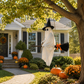 Lighted Hanging Ghost Witch Halloween Decoration