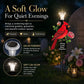 Cardinal Memorial Solar Garden Stake Light