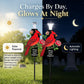 Cardinal Memorial Solar Garden Stake Light