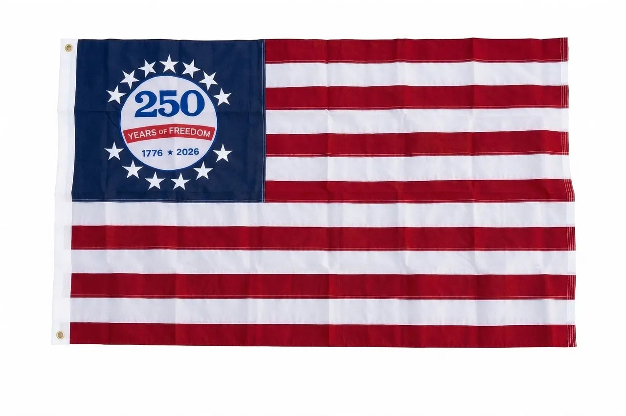 🔥250th Anniversary USA Flag Double Sided Embroidered 3x5ft