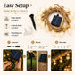 Solar Boho Rope Firefly Lights