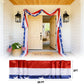 20 FT Patriotic Decorations Bunting Flags– 250th Anniversary Red White Blue Bunting